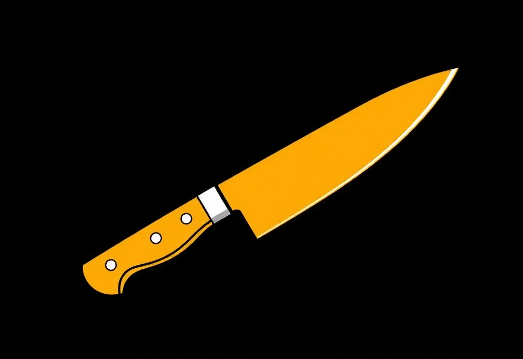 Nož ilustracija